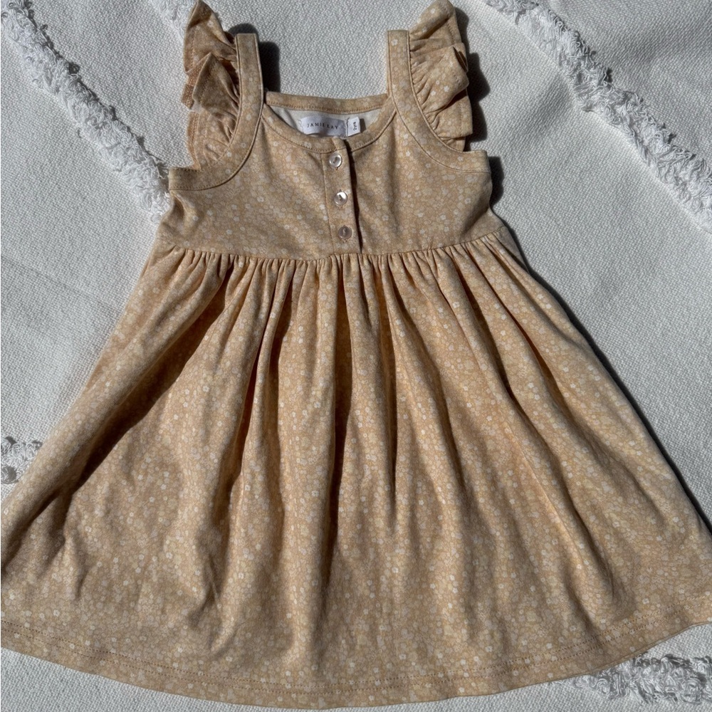 Jamie Kay Floral Peach Dress